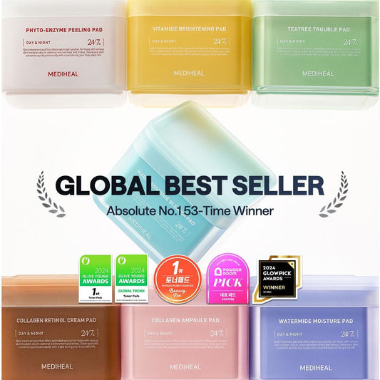 Madecassoside Blemish Pad - Square Cotton Facial Toner Pads with Centella Asiatica & Madecassoside – anti Blemish to Improve Uneven Skin Tone - Vegan Face Gauze Pads, 100