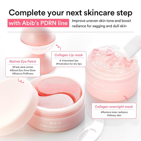 Pink Me up Pdrn 3 Step Glow Kit | Overnight Firming Jelly Mask, Korean Skincare Set for Glass Skin Routine