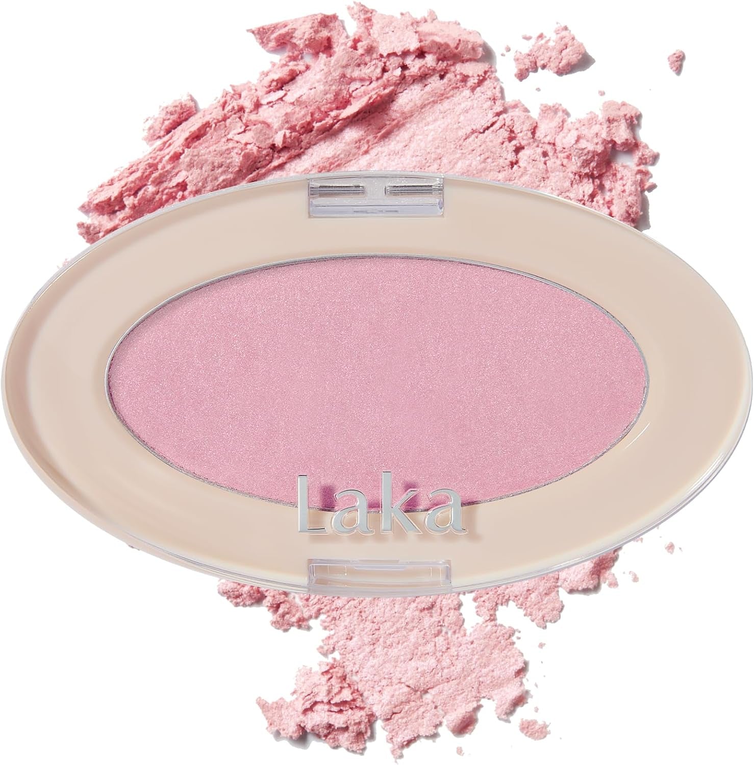 Dream Beam Highlighter, Hydrating Powder Highlighter with Hyaluronic Acid & Chamomile for Radiant, Long-Lasting Glow, Glass Skin, Vegan, K-Beauty​ (#03 Water Beam)