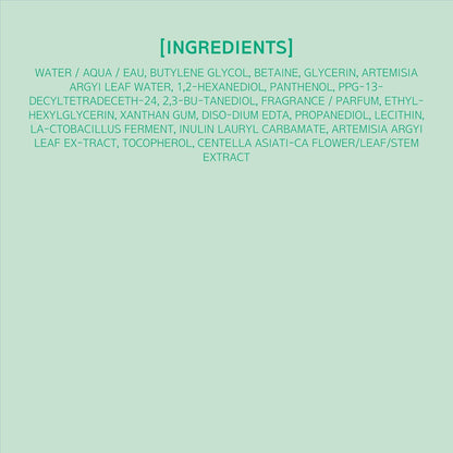 Artemisia Soothing Toner with Centella Asiatica and Panthenol | Hydrating & Calming Facial Toner for Sensitized Skin, Skin Prep, Vegan, 5.07 Fl. Oz.