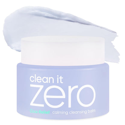 Clean It Zero Nourishing Cleansing Balm | Korean Makeup Remover for Dry Skin | Vegan | Cleansing Oil, Facial Cleanser Made with Ginseng Root & Soybean Peptide (100Ml / 3.38 Fl. Oz)
