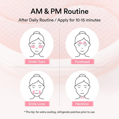 Pink Me up Pdrn 3 Step Glow Kit | Overnight Firming Jelly Mask, Korean Skincare Set for Glass Skin Routine