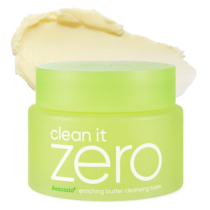 Clean It Zero Nourishing Cleansing Balm | Korean Makeup Remover for Dry Skin | Vegan | Cleansing Oil, Facial Cleanser Made with Ginseng Root & Soybean Peptide (100Ml / 3.38 Fl. Oz)