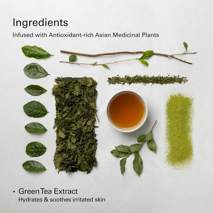 Vegan Balancing Toner for Sensitive & Acne-Prone Skin, with Soothing Organic Green Tea Extract, Hydrating Water Facial Toner, Alcohol-Free, Korean Skincare for Men and Women (9.8 Fl.Oz.)