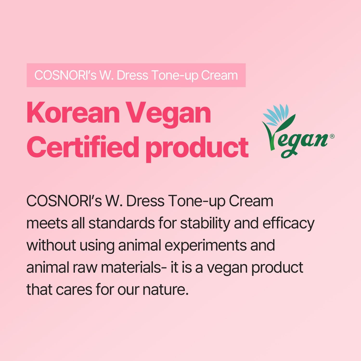 W. Dress Tone-Up Cream -Quick Skin Tone Balancer – Evens Out Complexion - No Makeup Natural Look - Long-Lasting Hydrating & Sebum Control Face and Body – Vegan, No Animal Tested – 1.7 Fl. Oz.