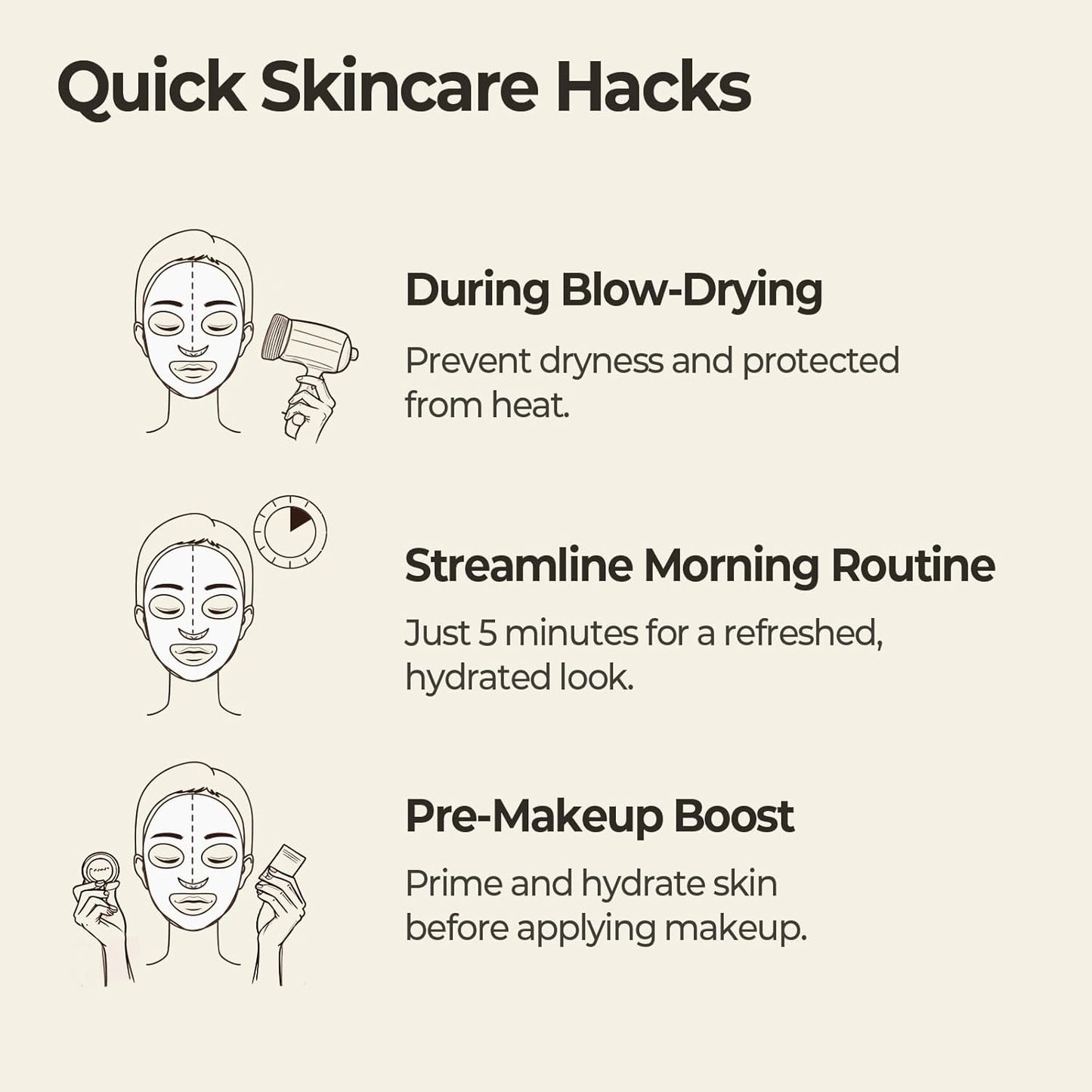 Potato Madecassoside Daily Sheet Mask, Korean 5-Minute Quick Skincare Hack, Soothing & Skin Barrier Face Mask for Damaged Skin, Bulk Pack (30EA)