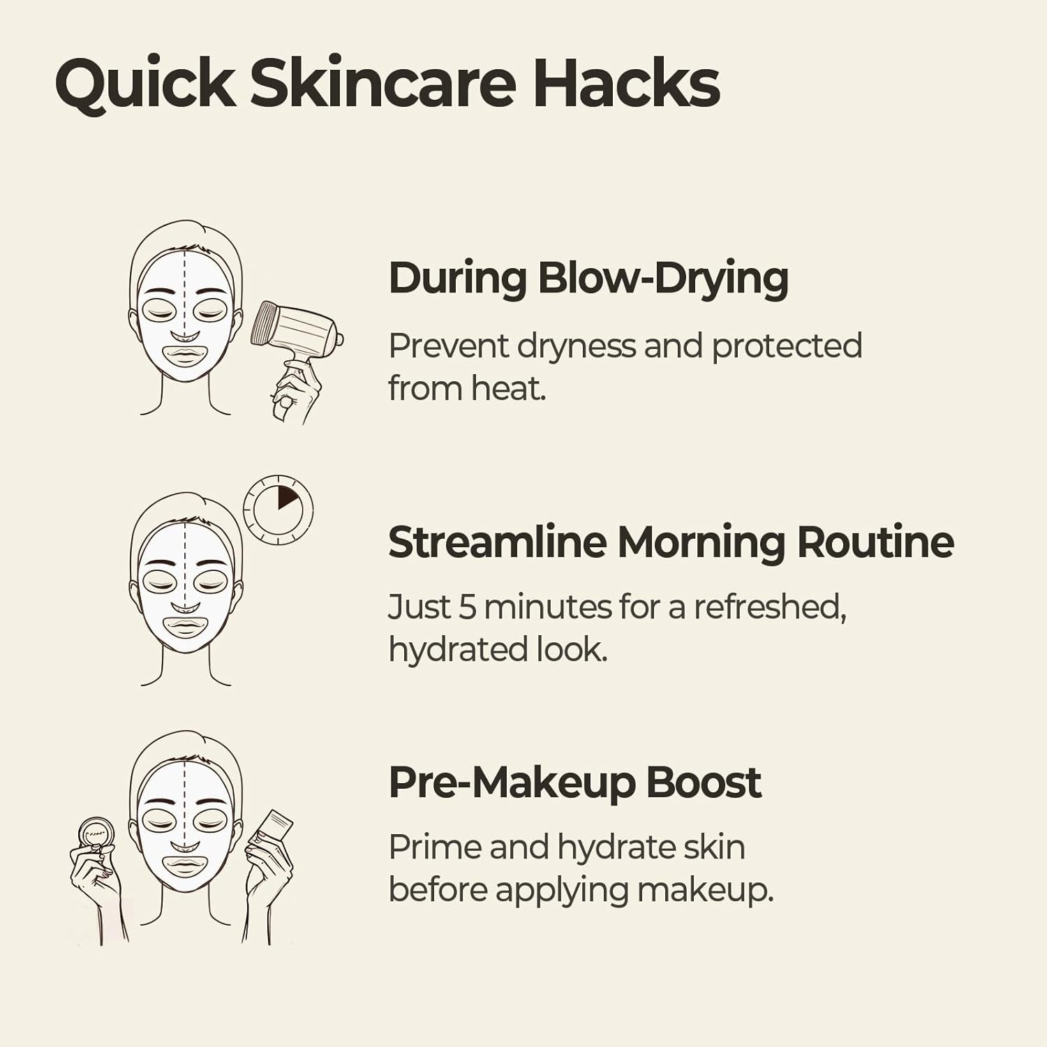 Potato Madecassoside Daily Sheet Mask, Korean 5-Minute Quick Skincare Hack, Soothing & Skin Barrier Face Mask for Damaged Skin, Bulk Pack (30EA)