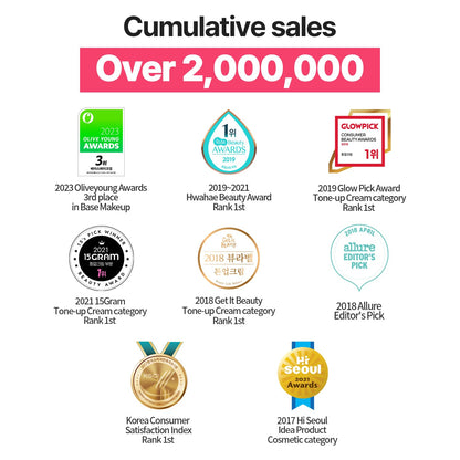 W. Dress Tone-Up Cream -Quick Skin Tone Balancer – Evens Out Complexion - No Makeup Natural Look - Long-Lasting Hydrating & Sebum Control Face and Body – Vegan, No Animal Tested – 1.7 Fl. Oz.