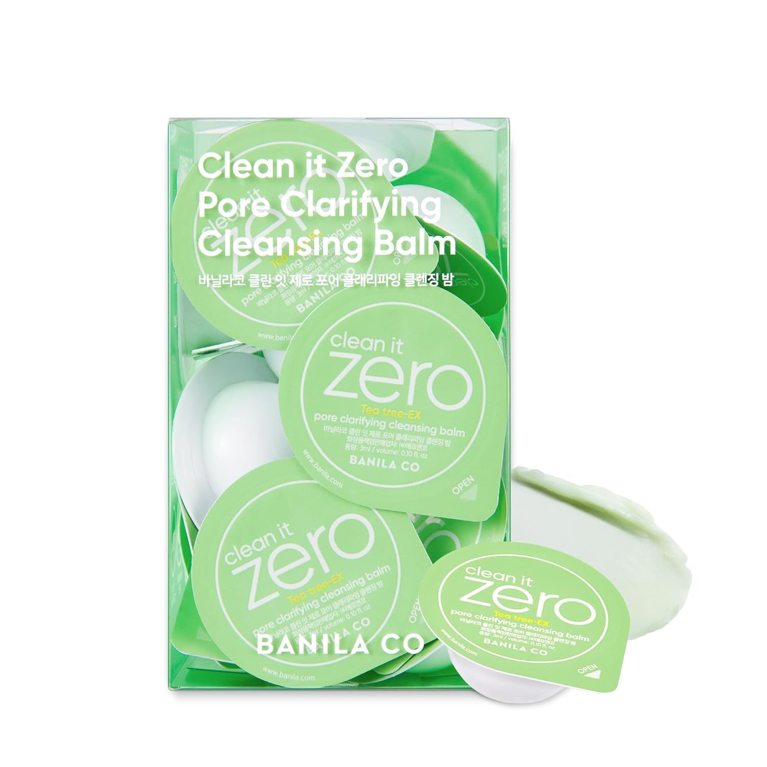 Clean It Zero Nourishing Cleansing Balm | Korean Makeup Remover for Dry Skin | Vegan | Cleansing Oil, Facial Cleanser Made with Ginseng Root & Soybean Peptide (100Ml / 3.38 Fl. Oz)