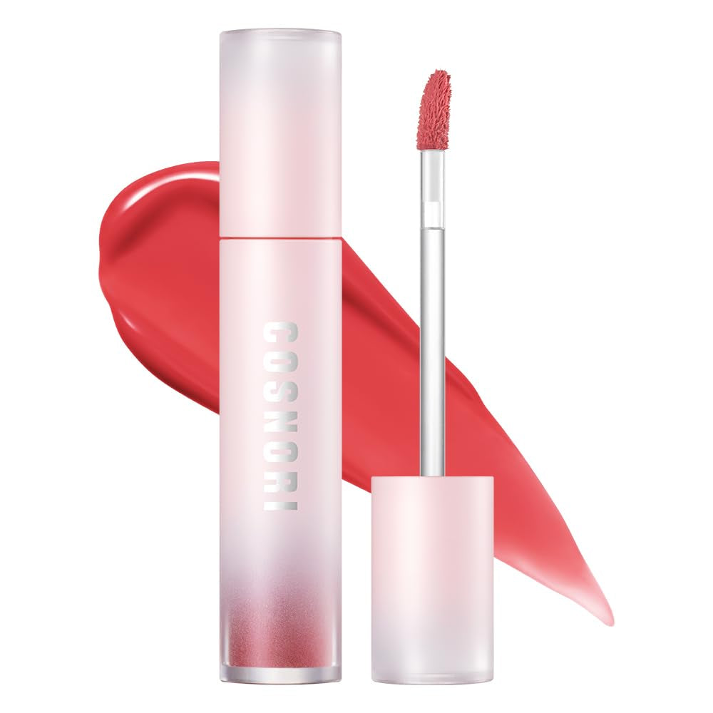 Water Blurry Tint - Vegan Blurry Lip Tint, Lightweight & Long-Lasting, Moist-Watery Texture, Flawless Blurred Lip (01 Vintage Mauve)