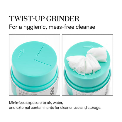 PDRN Grinding Cleansing Balm, Makeup Remover, Vegan PDRN, Gentle Exfoliator, Hydrating & Nourishing, Korean Skincare 1.69 Fl Oz / 50 Ml