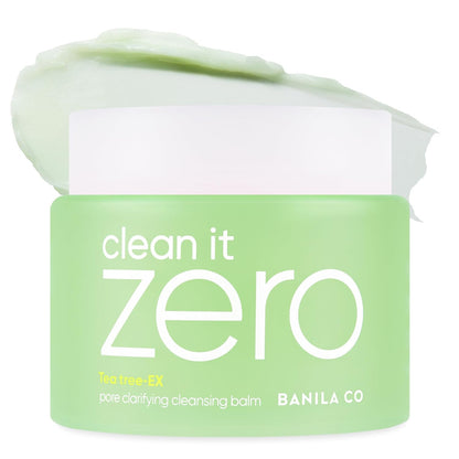 Clean It Zero Nourishing Cleansing Balm | Korean Makeup Remover for Dry Skin | Vegan | Cleansing Oil, Facial Cleanser Made with Ginseng Root & Soybean Peptide (100Ml / 3.38 Fl. Oz)