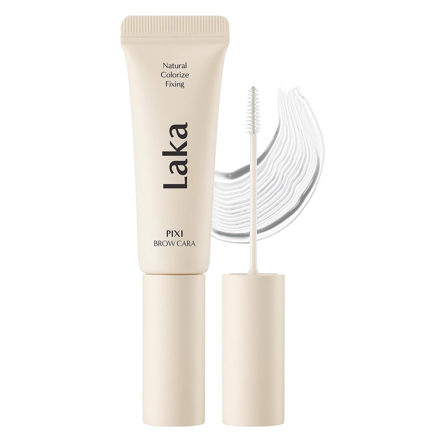 Pixi Eyebrow Mascara 8G/0.28Oz., Eyebrow Gel to Fix and Shape Brows, Clump-Free, Brow Fixer with Slim Precision Brush, Vegan, K-Beauty​ (05 Ash Brown)