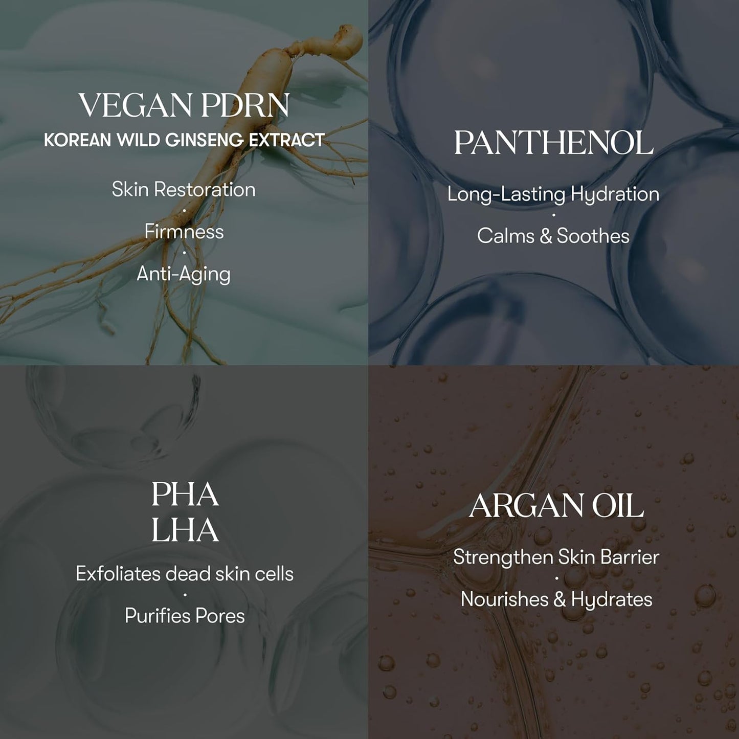 PDRN Grinding Cleansing Balm, Makeup Remover, Vegan PDRN, Gentle Exfoliator, Hydrating & Nourishing, Korean Skincare 1.69 Fl Oz / 50 Ml