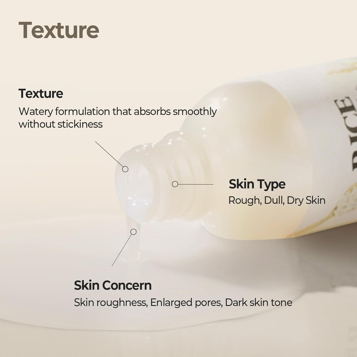 Rice Brightening Toner, Korean Skincare Toner for Face with 48 Hours Fermented Rice Water for Healthy Glow Glass Skin, Pore Minimizing, Hydrating, Vegan, 160Ml/5.4Fl.Oz.