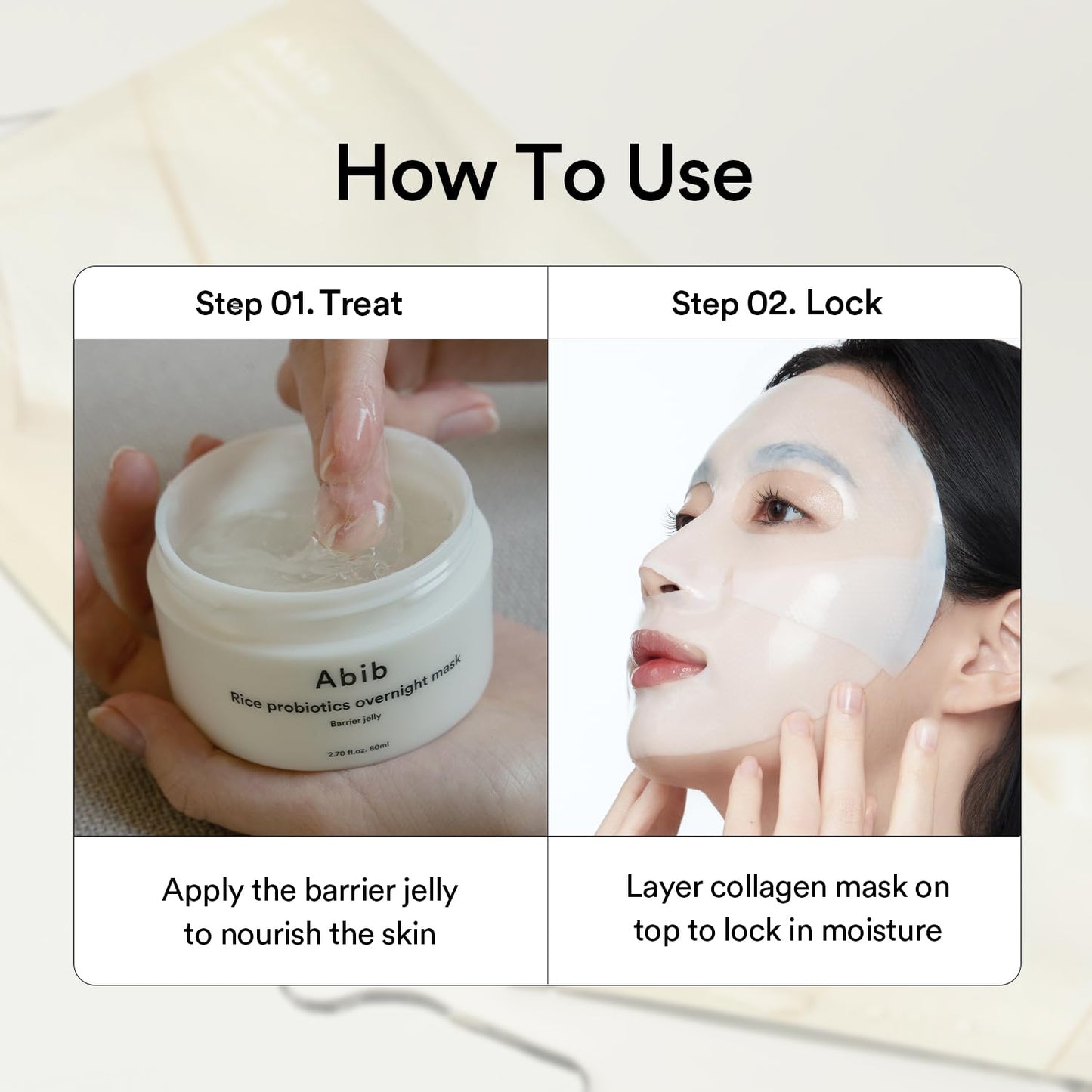 Collagen Gel Mask Jericho Rose Jelly 4 Sheets (Nourishing) I Korean Vegan Collagen, Cooling Nourishing Hyaluronic Acid Hydrogel Face Mask Skin Care