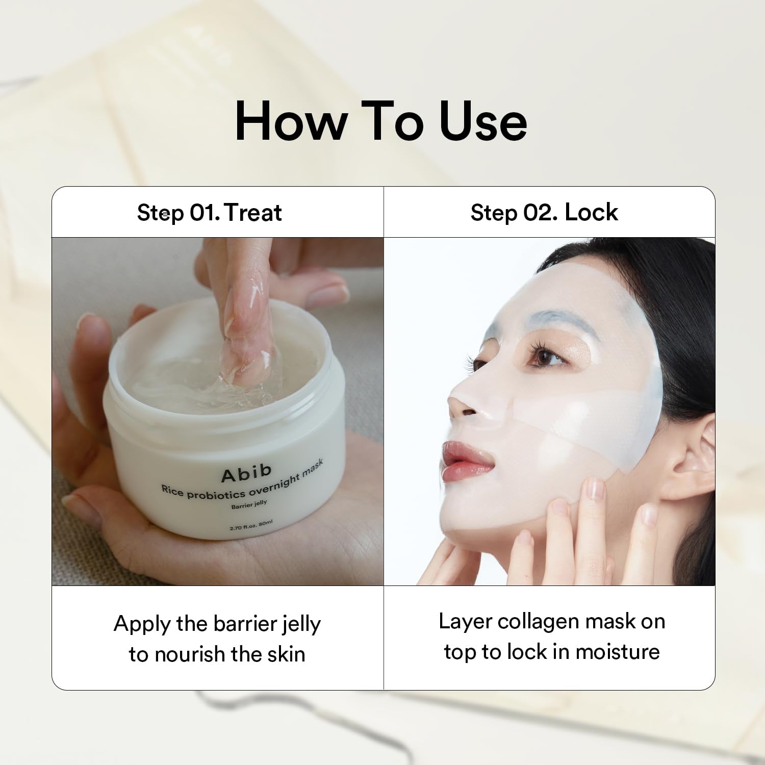Collagen Gel Mask Jericho Rose Jelly 4 Sheets (Nourishing) I Korean Vegan Collagen, Cooling Nourishing Hyaluronic Acid Hydrogel Face Mask Skin Care
