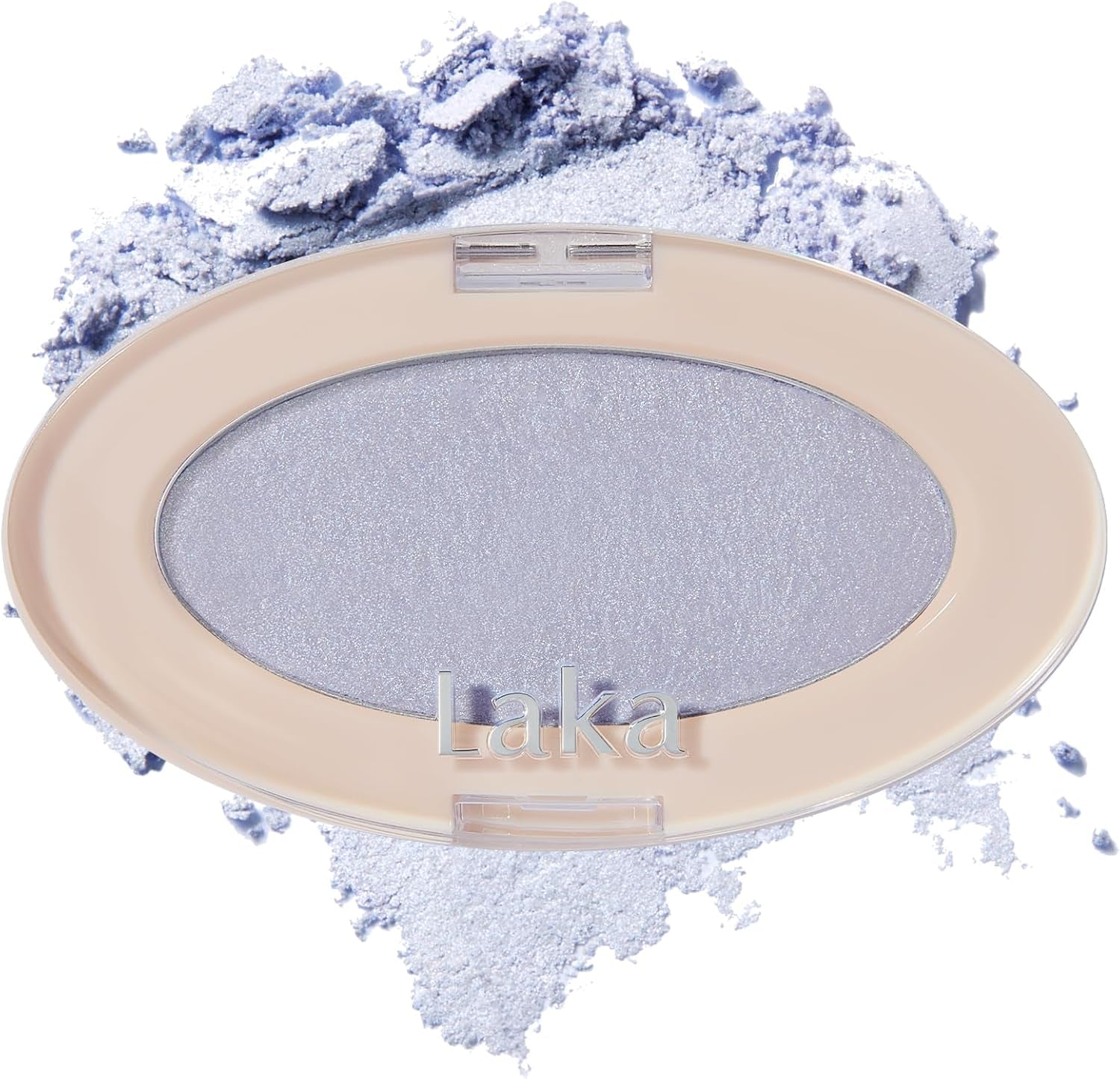 Dream Beam Highlighter, Hydrating Powder Highlighter with Hyaluronic Acid & Chamomile for Radiant, Long-Lasting Glow, Glass Skin, Vegan, K-Beauty​ (#03 Water Beam)