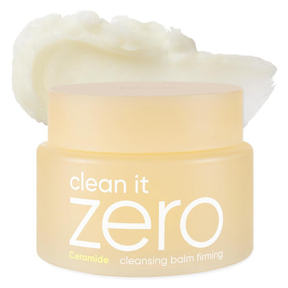 Clean It Zero Nourishing Cleansing Balm | Korean Makeup Remover for Dry Skin | Vegan | Cleansing Oil, Facial Cleanser Made with Ginseng Root & Soybean Peptide (100Ml / 3.38 Fl. Oz)