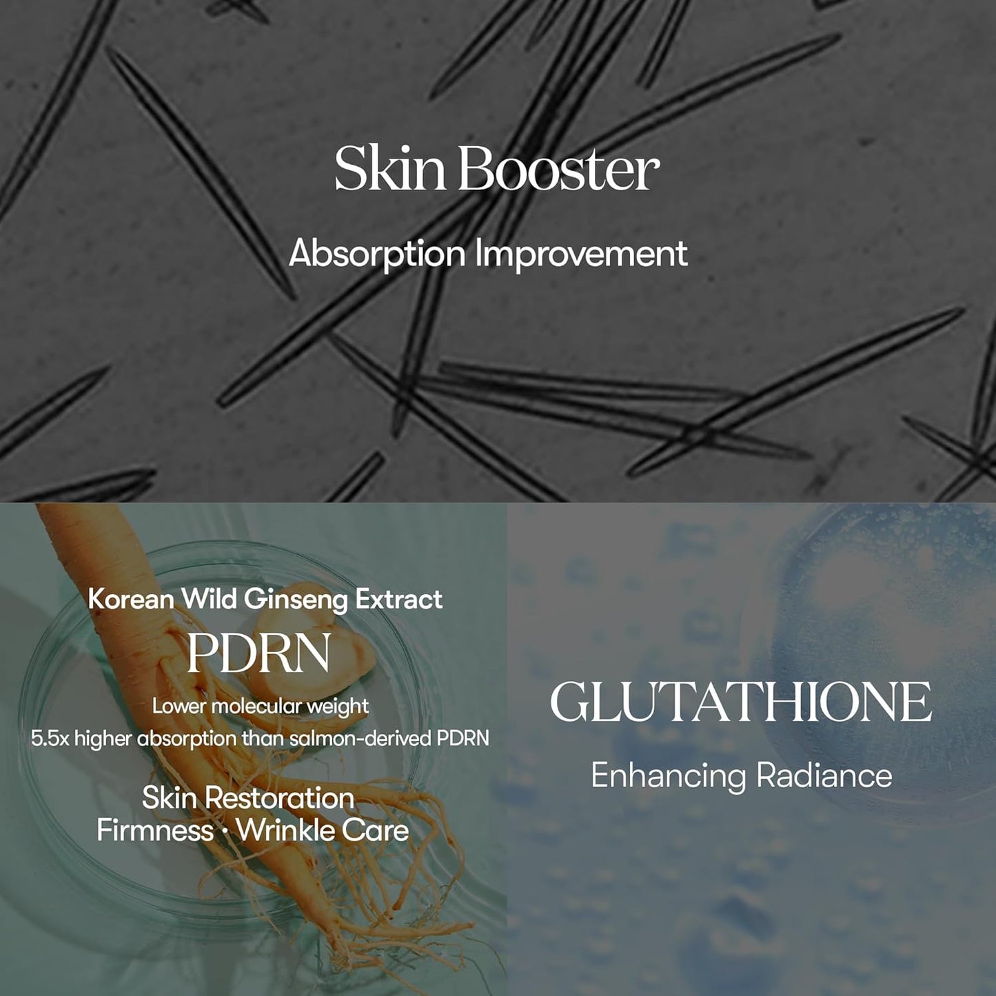 PDRN Reedle Shot 100, Spicule Microneedling Serum, Vegan PDRN, Centella Asiatica, Hyaluronic Acid, Exfoliating & Plumping for Glass Skin, Korean Liquid Skin Booster 1.69 Fl Oz (50Ml)