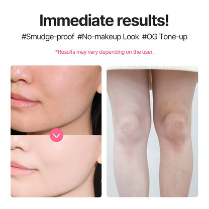 W. Dress Tone-Up Cream -Quick Skin Tone Balancer – Evens Out Complexion - No Makeup Natural Look - Long-Lasting Hydrating & Sebum Control Face and Body – Vegan, No Animal Tested – 1.7 Fl. Oz.